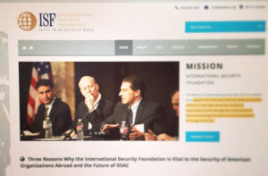 International Security Foundation Website Design